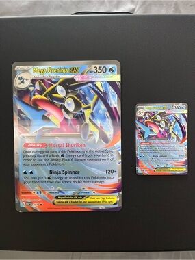 Mega Greninja EX Promo Pokémon Duo